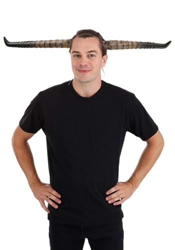 Click Here to buy Monsters at Work Tylor Horns Headband | Disney Accessories from HalloweenCostumes, CDN Funds & Shipping