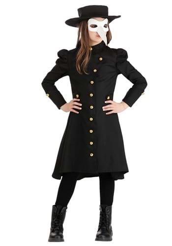 Click Here to buy Plague Doctor Girls Costume from HalloweenCostumes, CDN Funds & Shipping