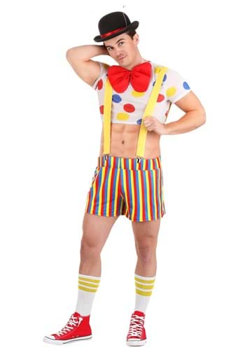 Click Here to buy Sexy Clown Mens Costume from HalloweenCostumes, CDN Funds & Shipping