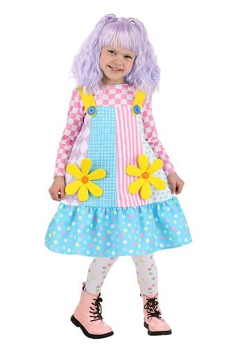 Click Here to buy Pinafore Clown Costume for Toddlers from HalloweenCostumes, CDN Funds & Shipping