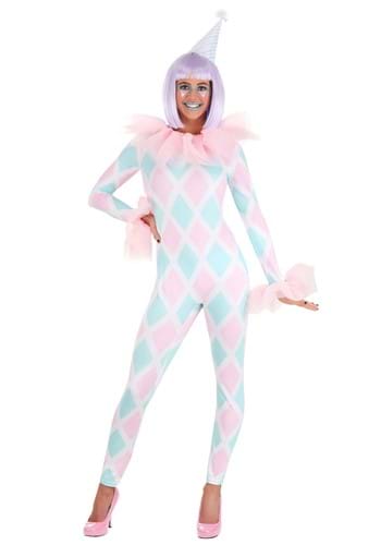 Click Here to buy Pastel Diamond Clown Womens Costume from HalloweenCostumes, CDN Funds & Shipping