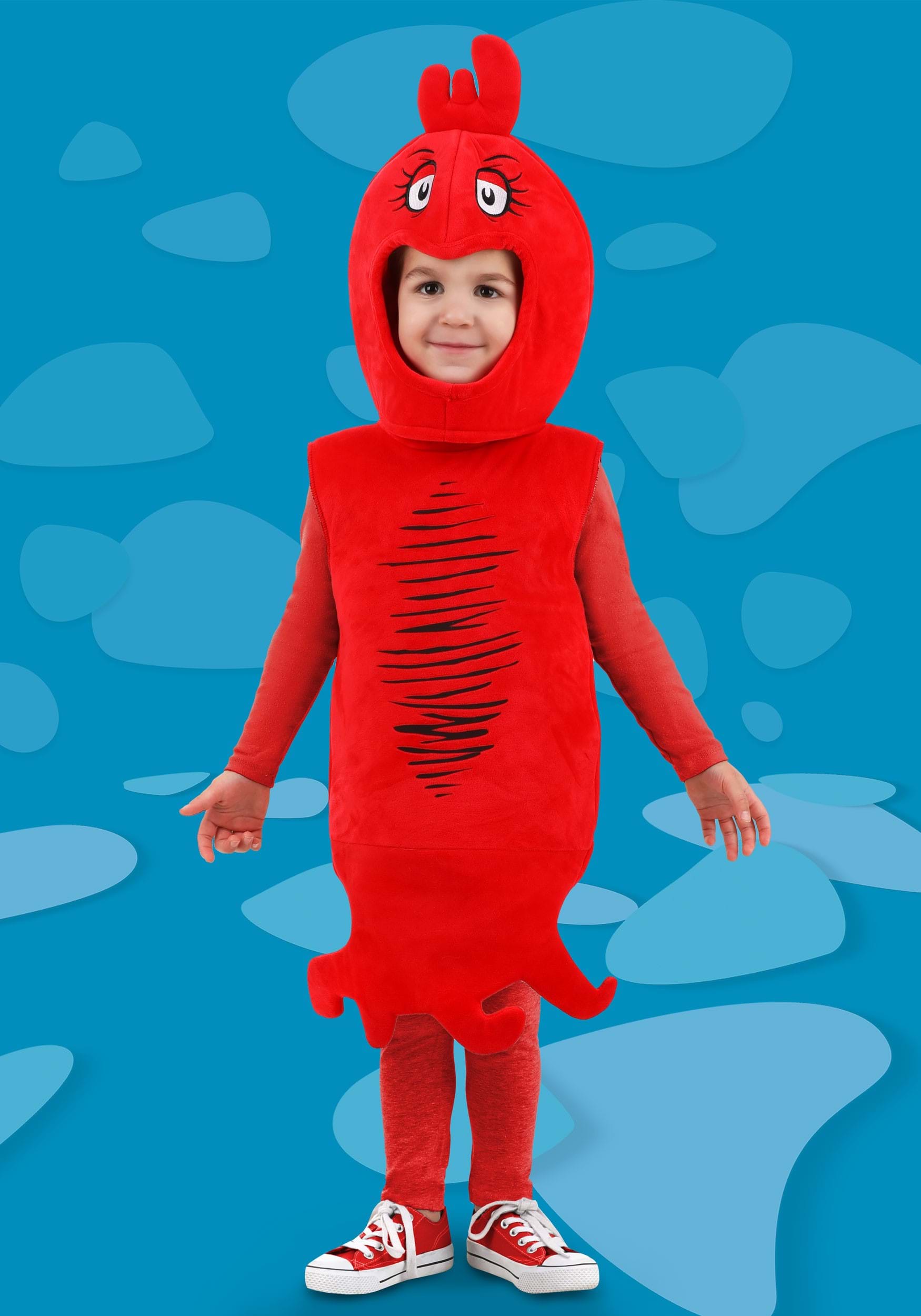 Toddler Dr. Seuss Red Fish Costume | Dr. Seuss Costumes