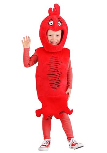 Dr. Seuss Red Fish Kids Costume