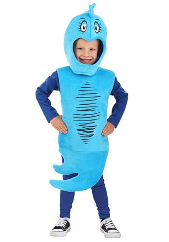 Click Here to buy Baby Dr. Seuss Blue Fish Costume from HalloweenCostumes, CDN Funds & Shipping