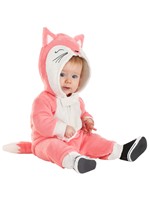Baby's Pink Fox Onesie Costume Alt 2