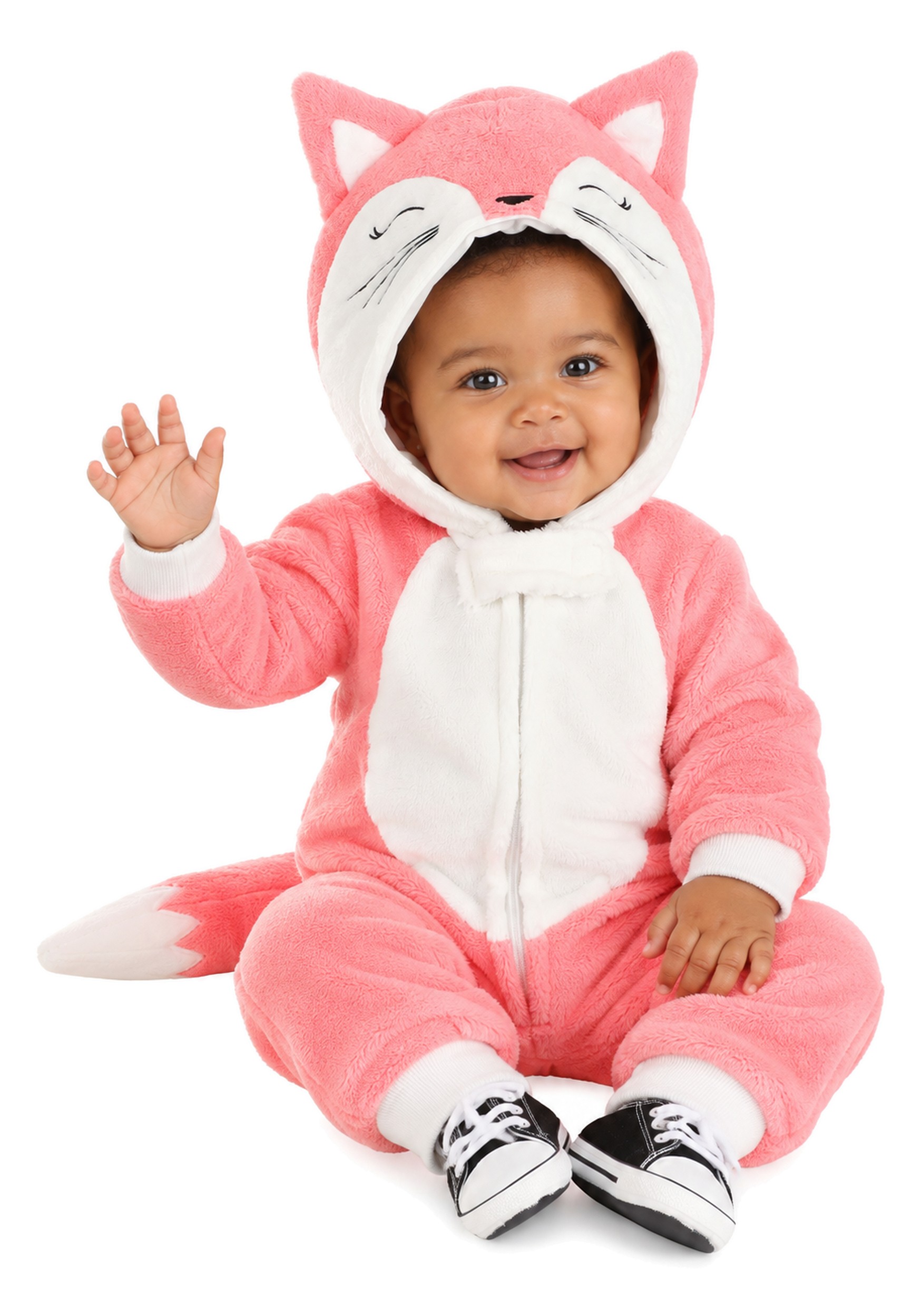 Pink Fox Baby Onesie Costume