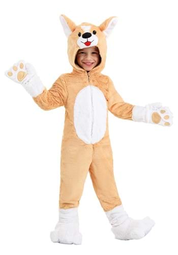 Plush Toddler Corgi Costume