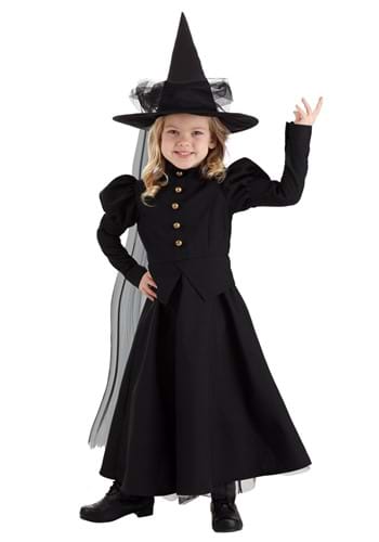 Click Here to buy Toddler Deluxe Classic Witch Girls Costume from HalloweenCostumes, CDN Funds & Shipping