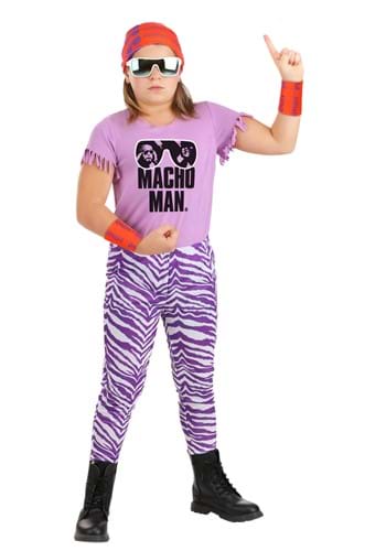 Click Here to buy WWE Macho Man Madness Costume For Kids from HalloweenCostumes, CDN Funds & Shipping