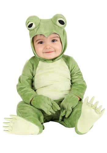 Click Here to buy Deluxe Frog Baby Costume from HalloweenCostumes, CDN Funds & Shipping