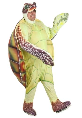 Click Here to buy Plus Size Adult Sea Turtle Costume from HalloweenCostumes, CDN Funds & Shipping
