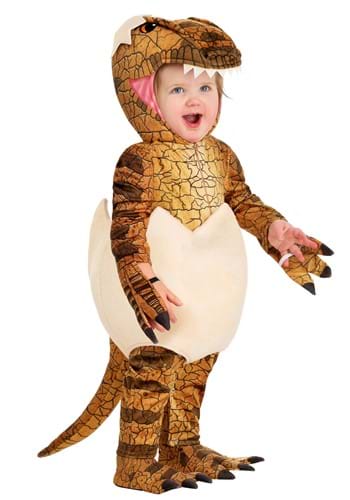 Click Here to buy Velociraptor Hatchling Costume for Toddlers from HalloweenCostumes, CDN Funds & Shipping