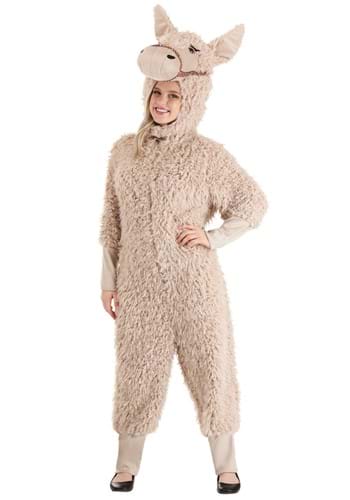 Click Here to buy Llama Adult Costume from HalloweenCostumes, CDN Funds & Shipping