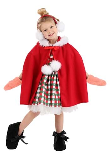 Click Here to buy Kids Deluxe Storybook Christmas Girl Costume from HalloweenCostumes, CDN Funds & Shipping