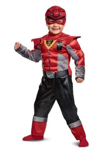 Toddlers Red Power Ranger Costume