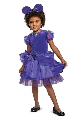 Click Here to buy Purple Minnie Mouse Toddler Costumes from HalloweenCostumes, CDN Funds & Shipping