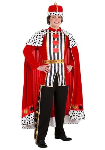 Click Here to buy Premium King of Hearts Costume for Adults from HalloweenCostumes, CDN Funds & Shipping