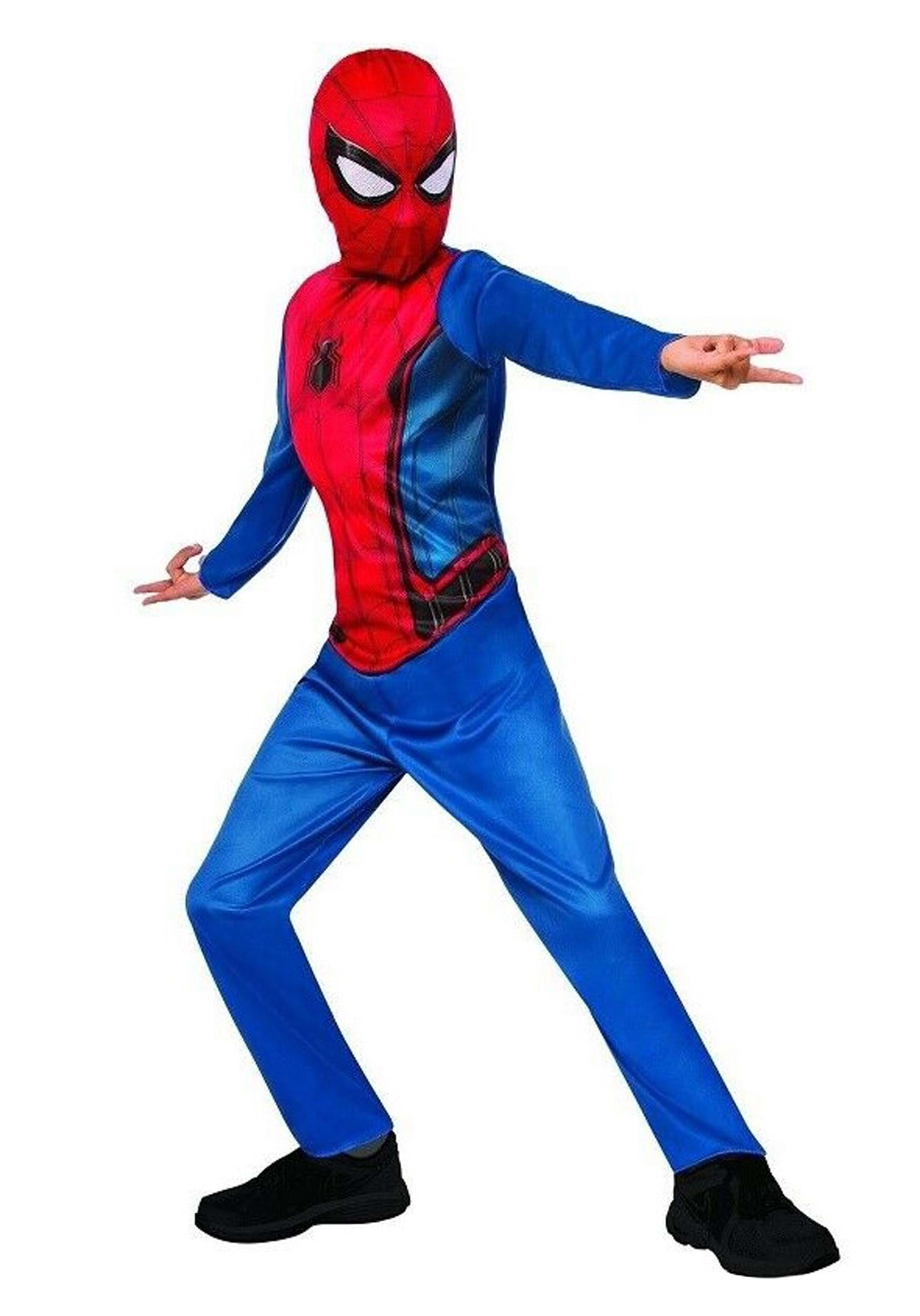 Rubies Marvel Spiderman Child Costume Halloween Small (4-6) jumpsuit mask