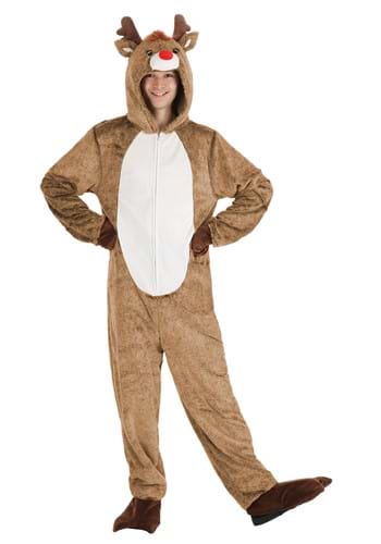 Click Here to buy Plush Reindeer Adult Costume from HalloweenCostumes, CDN Funds & Shipping