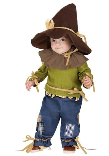 Click Here to buy Patchwork Scarecrow Baby Costume from HalloweenCostumes, CDN Funds & Shipping
