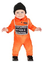 Infant Nine Months Prisoner Costume Alt 2