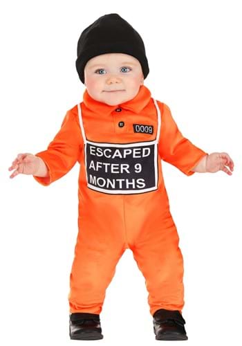 Click Here to buy Baby Escaped After Nine Months Prisoner Costume from HalloweenCostumes, CDN Funds & Shipping