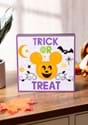 Disney Halloween Mickey Pumpkin Trick or Treat Wood Box Sign