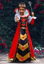 Kid's Premium Queen of Hearts Costume Alt 2