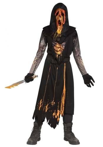 Child Dead by Daylight Scorched Ghost Face Costume