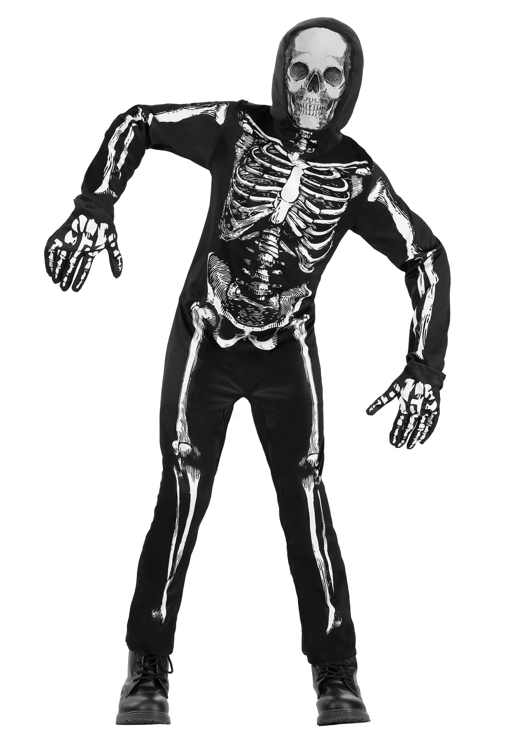 Kid's Classic Skeleton Bones Costume