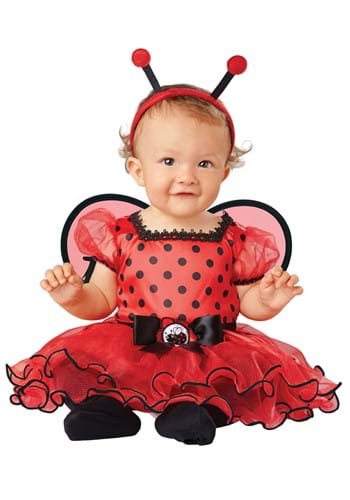 Click Here to buy Little Ladybug Baby Costume from HalloweenCostumes, CDN Funds & Shipping