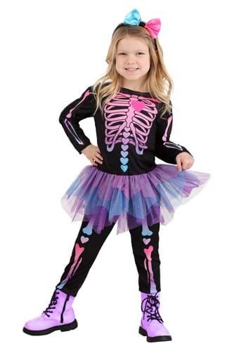 Click Here to buy Sweet Skeleton Toddler Costume from HalloweenCostumes, CDN Funds & Shipping