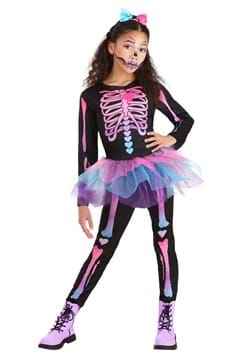 Girls Rainbow Skeleton