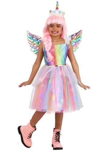 Click Here to buy Gleaming Unicorn Kids Costume from HalloweenCostumes, CDN Funds & Shipping