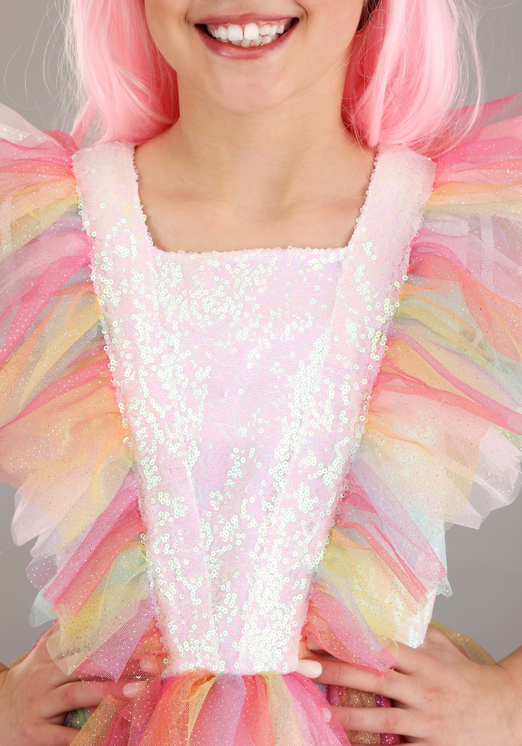 Deluxe Winged Unicorn Girl's Costume