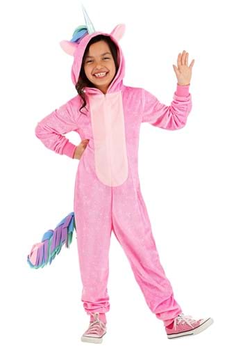 Girl's Pink Glitter Unicorn Costume