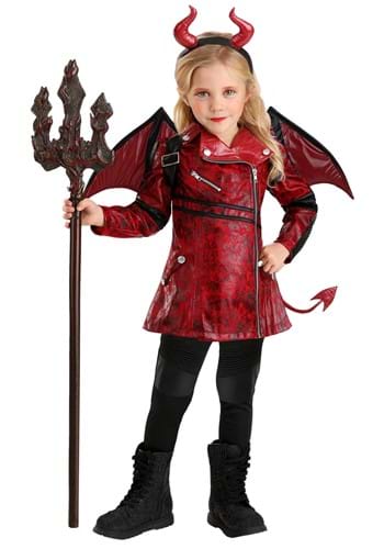 Exclusive Leather Toddler Devil Costume