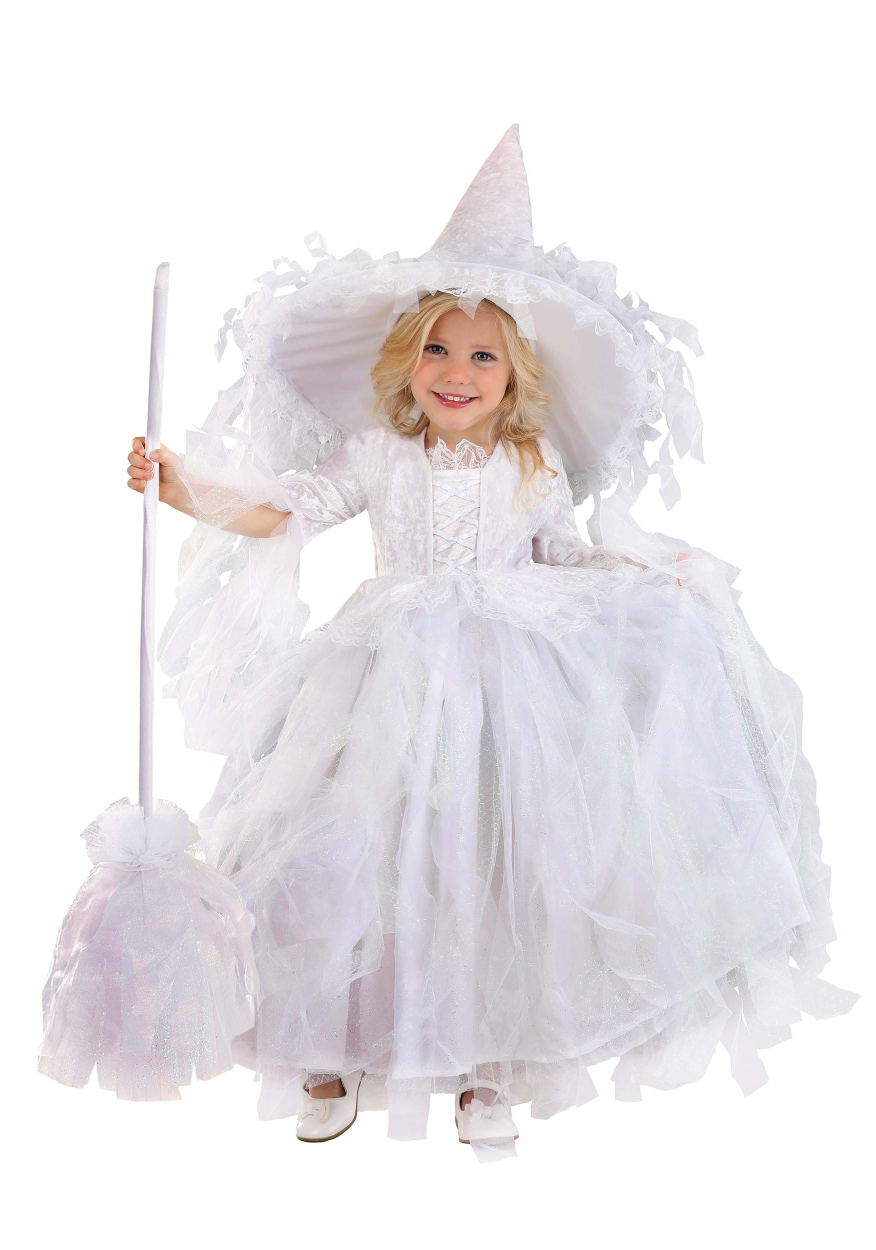 White Witch Toddler Costume For Girls