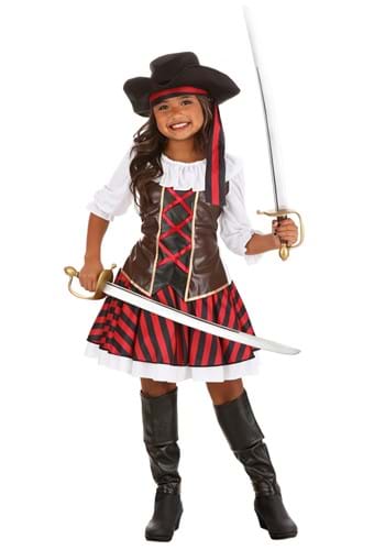 Girls Budget Pirate Costume