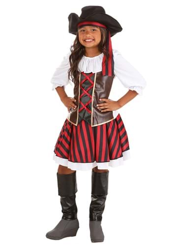 Click Here to buy Girls Budget Pirate Costume from HalloweenCostumes, CDN Funds & Shipping