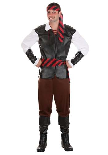 Click Here to buy Budget Pirate Mens Costume from HalloweenCostumes, CDN Funds & Shipping
