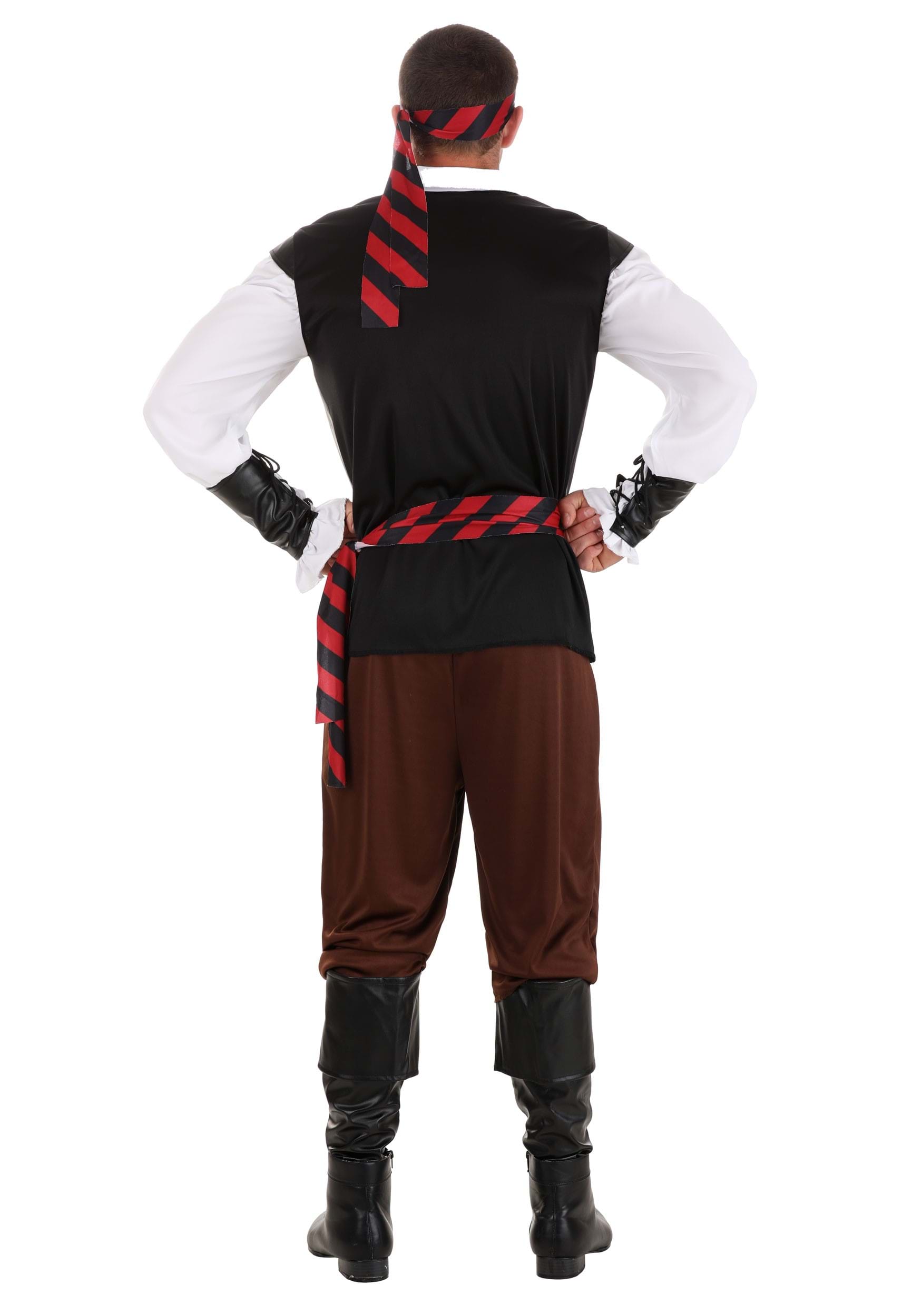 Budget Pirate Costume For Men
