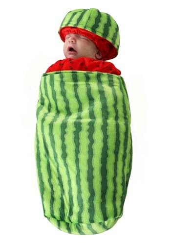 Click Here to buy Watermelon Baby Bunting Costume from HalloweenCostumes, CDN Funds & Shipping
