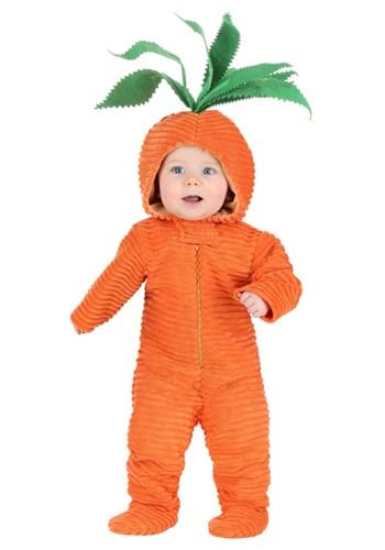 Click Here to buy Carrot Toddler Jumpsuit Costume from HalloweenCostumes, CDN Funds & Shipping