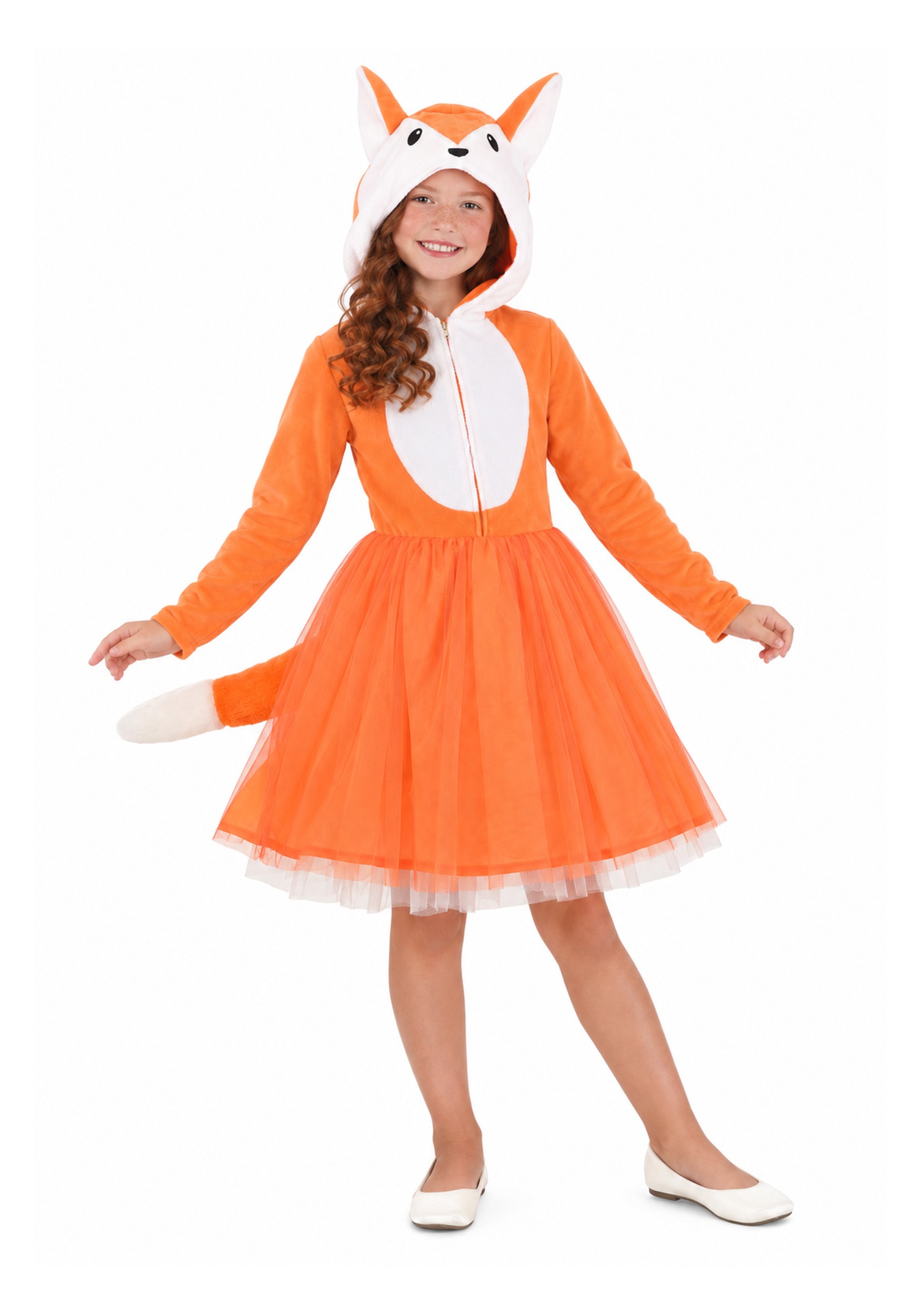Girl's Tutu Fox Costume Dress