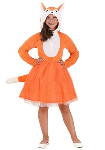 Girls Tutu Fox Costume Dress