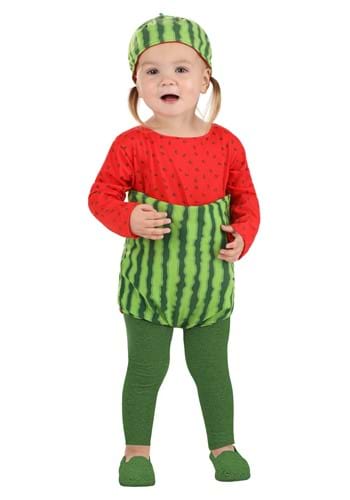 Click Here to buy Watermelon Onesie Toddler Costume from HalloweenCostumes, CDN Funds & Shipping