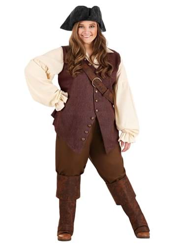 Click Here to buy Plus Size Disney Elizabeth Swann Womens Costume from HalloweenCostumes, CDN Funds & Shipping