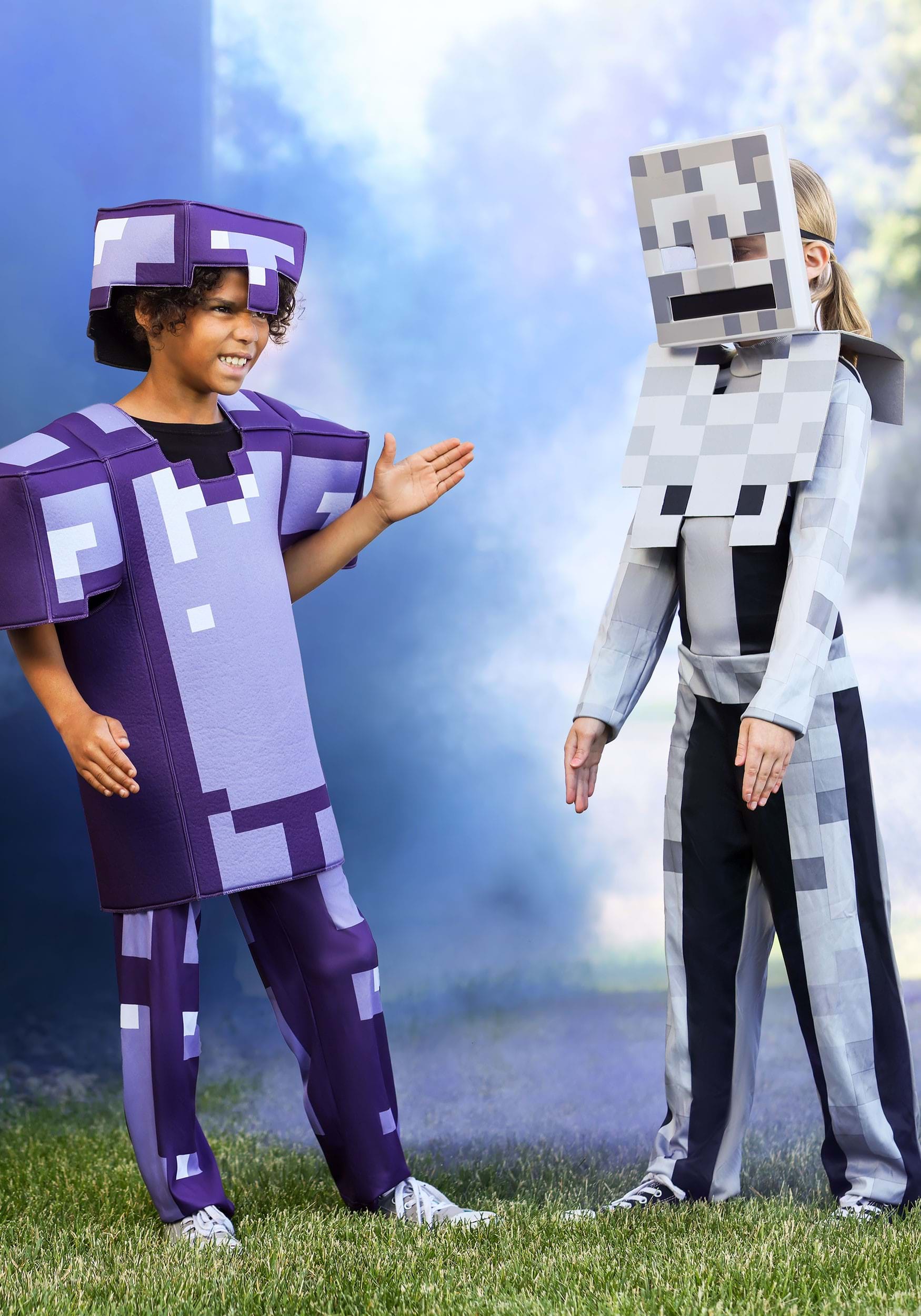 Minecraft Kid's Enchanted Diamond Armor Deluxe Costume