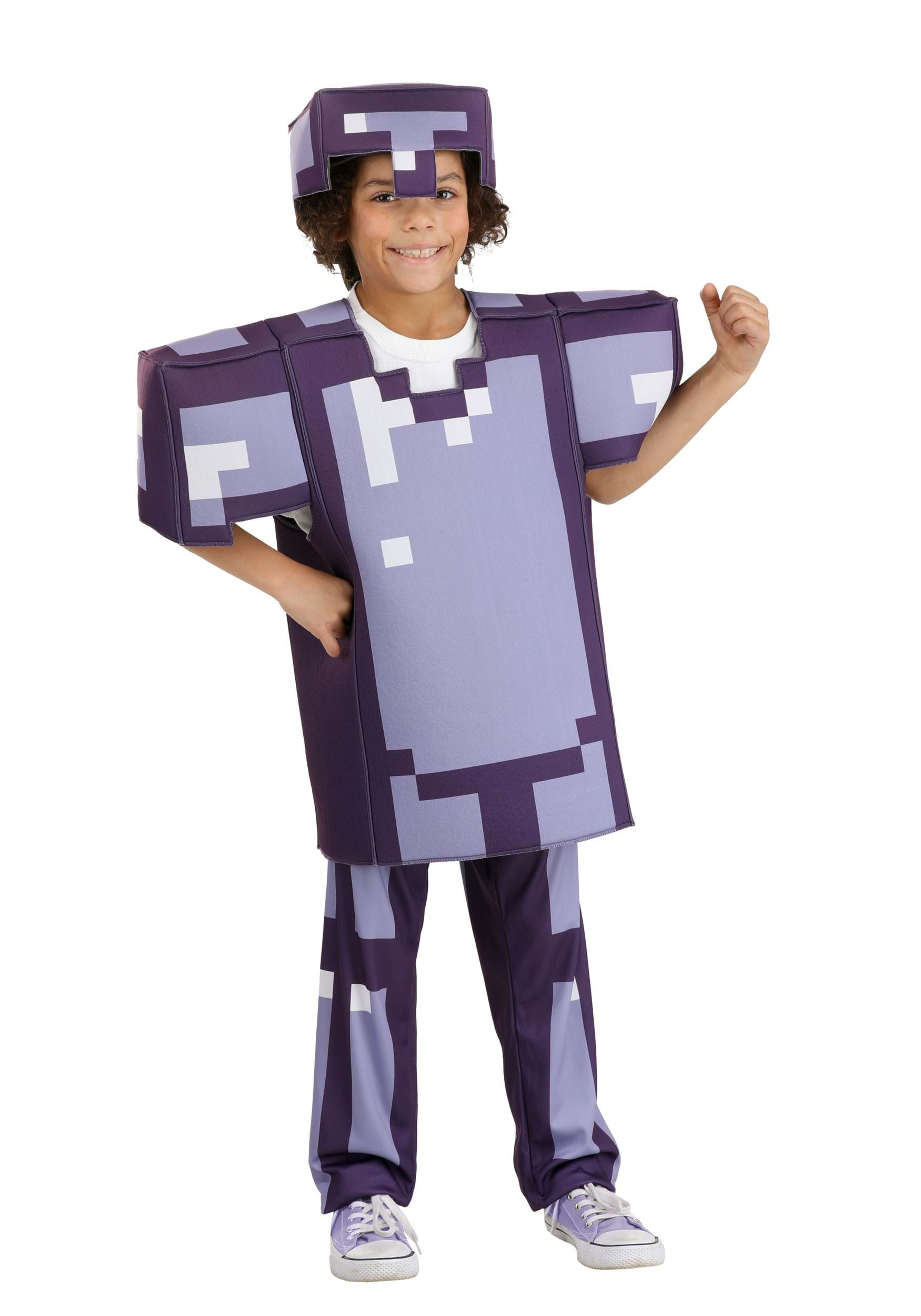 Minecraft Kid's Enchanted Diamond Armor Deluxe Costume